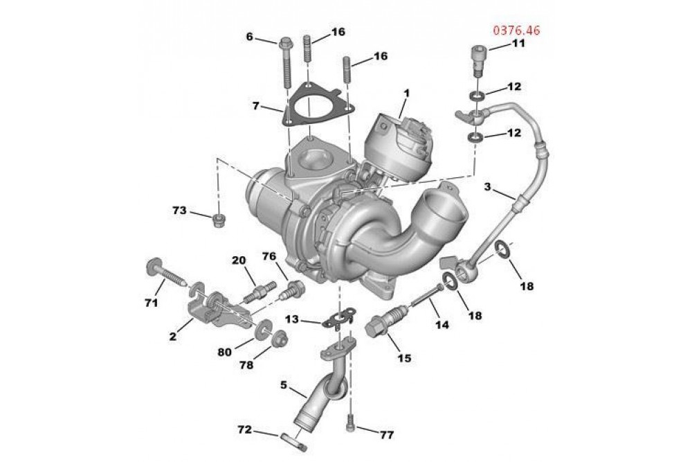 TURBO YAĞ BORU VİDASI ( 2.LIK ) PEUGEOT P1007 P107 P206 P206+ P207 P307 BIPPER CITROEN C1 C2 C3 NEMO XSARA II 1.4HDI DV4TD  TURBO YAĞ BORU VİDASI ( 2.LIK ) PEUGEOT P1007 P107 P206 P206+ P207 P307 BIPPER CITROEN C1 C2 C3 NEMO XSARA II 1.4HDI DV4TD