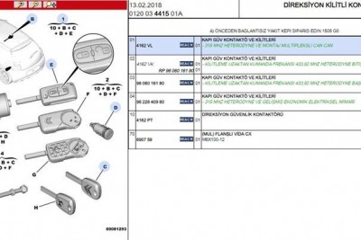 +ANTIVOL SET DS3 4162.VL +ANTIVOL SET DS3 4162.VL