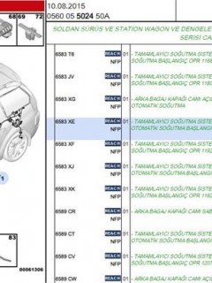 +ARAC ICI TESİSAT C4 PC 6583.XE +ARAC ICI TESİSAT C4 PC 6583.XE