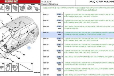 +ARAC ICI TESİSAT C4 PC 6583.XE +ARAC ICI TESİSAT C4 PC 6583.XE