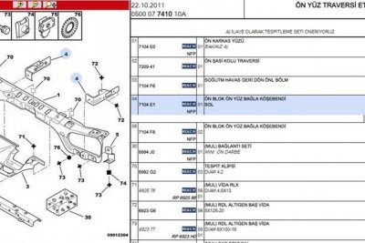 + PANEL BAĞLANTI DEMİR 7104.E1 + PANEL BAĞLANTI DEMİR 7104.E1